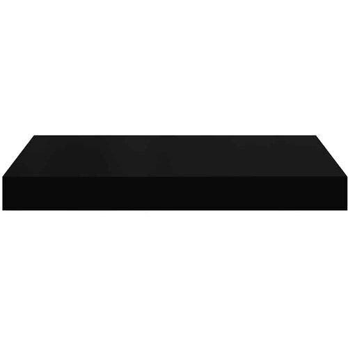  Plutajuće zidne police 4 kom sjajne crne 40 x 23 x 3,8 cm MDF Slike