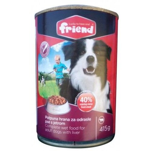Friend Hrana za pse u konzervi jetra 415g Cijene