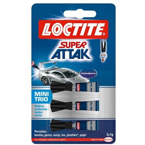 Loctite lepak Mini Trio 3x1gr
