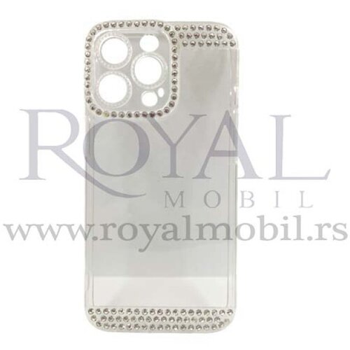  futrola clear cirkon za iphone 14 plus (6.7) bela Slike