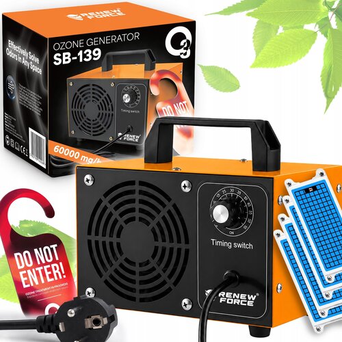  140w generator ozona 60g/h odstranjevalec neprijetnih vonjav ozonator rumen Cijene
