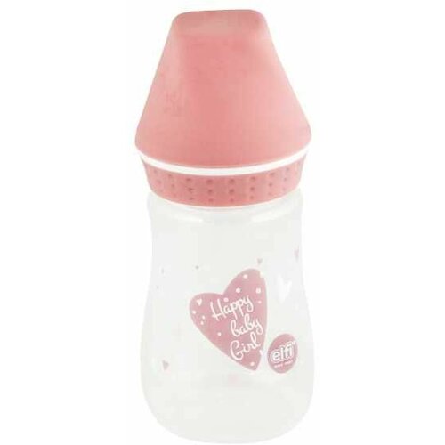 Elfi flašica plastična sa silikonskom cuclom sweet baby/ 125 ml RK103-roze Slike