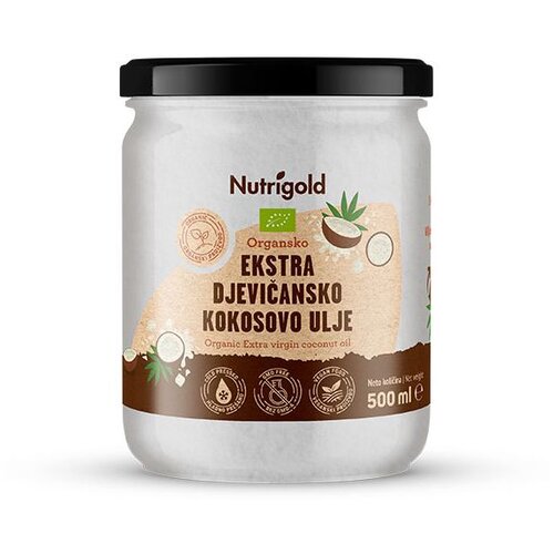 Nutrigold Ekstra djevičansko kokosovo ulje - Organsko 500ml Cijene