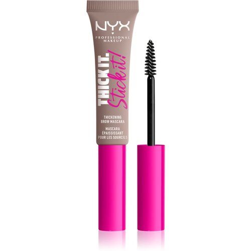 NYX Professional Makeup Thick it Stick It Brow Mascara maskara za obrve nijansa 02 Cool Blonde 7 ml Slike