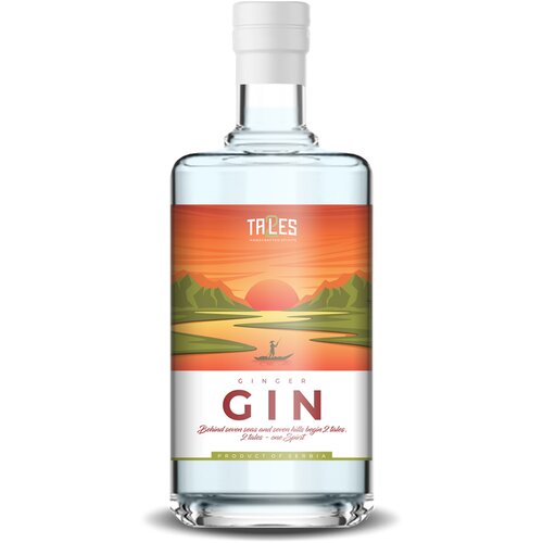 2Tales Ginger Gin, 0.7l Slike