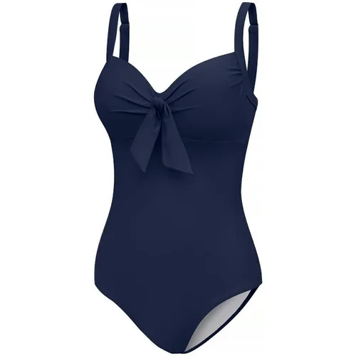 Aqua speed Woman's Swimming Suit Elena Navy Blue