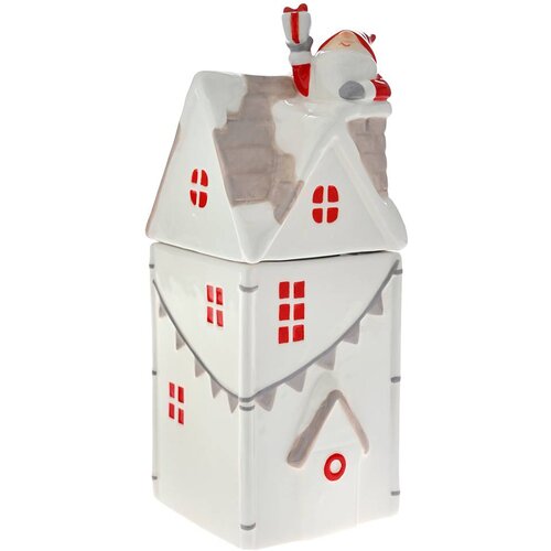 Ena novogodi&amp;scaron;nja kutija sa poklopcem 11x11x28cm Slike