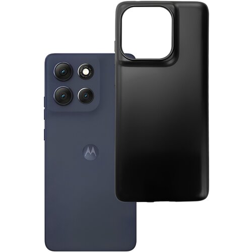 3mk Matt case ovitek za Motorola Moto G86 Power - Črna Slike