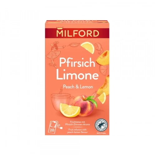 Milford Čaj breskva, limun 1/20 Slike