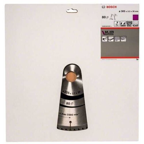 Bosch list kružne testere multi material 2608640452/ 305 x 30 x 3/2 mm; 80 Cene