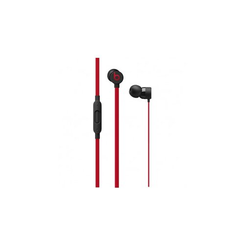 Beats dr.dre ur3 earphones with lightning connector - the decade collection - defiant black-red MRXX2ZM/A slušalice Slike