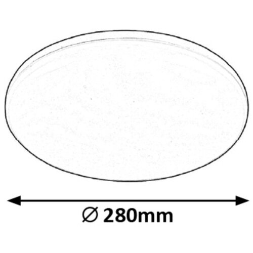 Rabalux eric plafonjera led 24W 2160lm 4000K Slike