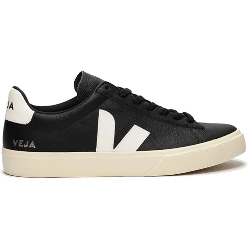 Veja CAMPO CHROMEFREE LEATHER Black White