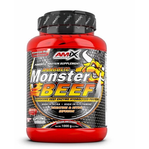 Amix Anabolic Monster Beef Protein 1kg Čokolada – 90% Hidrolizovani Goveđi Protein Cene
