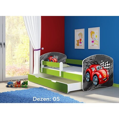 ACMA Krevet za decu Green sa fiokom 140x70 2 05 Cene