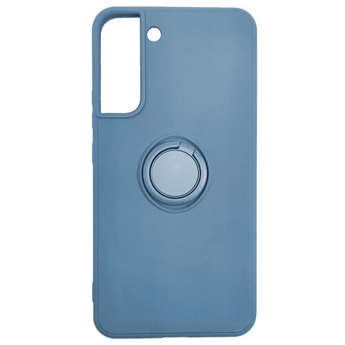 Max Mobile Maska za Samsung Galaxy S22 Plus, TPU Silicone Elegante s prstenom, plava Slike