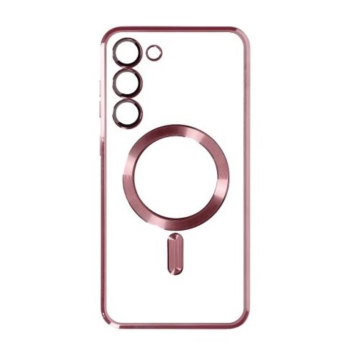  Silikonska maska Magsafe za Samsung S25/ roze Slike