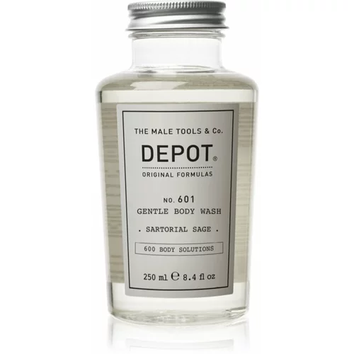 Depot No. 601 Gentle Body Wash gel za prhanje za moške Sartorial Sage 250 ml