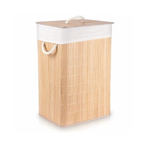 Vilde 569693 - Korpa za ves 70L , bambus Cene
