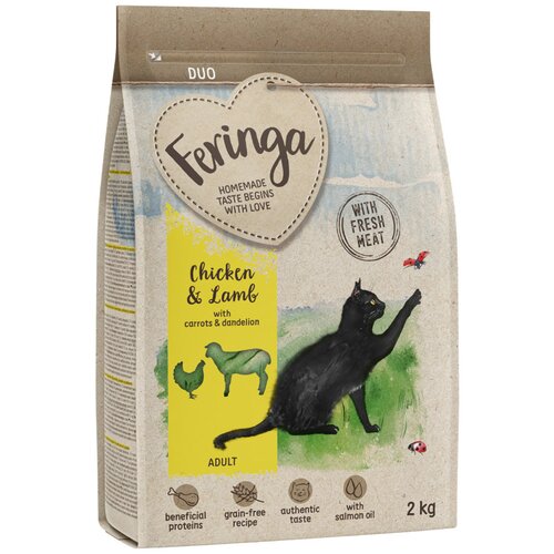 Feringa Adult Duo pi&amp;scaron;čanec z jagnjetino - Varčno pakiranje 10 kg (5 x 2 kg) Slike