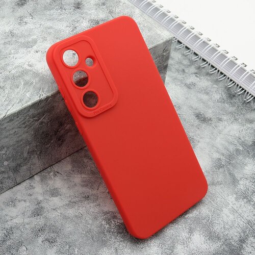 Maska Silikon Pro Camera za Samsung A556B Galaxy A55 5G crvena Slike