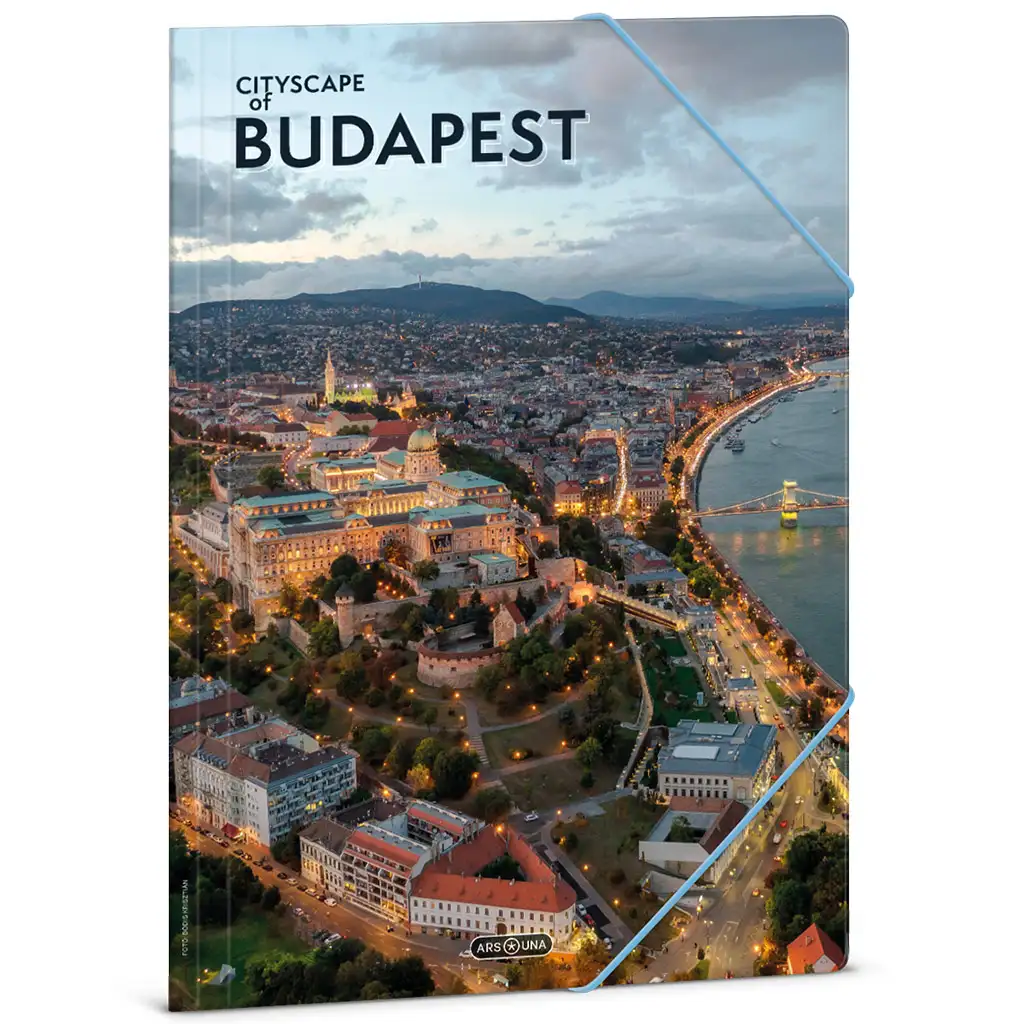 Ars Una mapa s gumicom A/4 cityscape of budapest Cijene