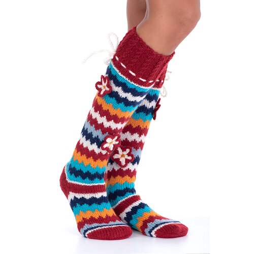 Wool Art Ženske čarape Cvetić 21WCA02 &scaron;arene Cene
