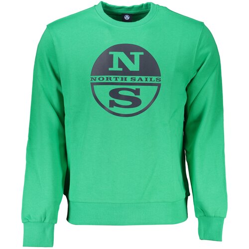 North Sails GREEN MEN&amp;amp;#39;S ZIPLESS SWEATSHIRT Slike