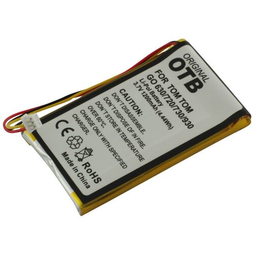 OTB Baterija za TomTom Go 530 Live / 630 / 730 / 930, 1200 mAh Cene