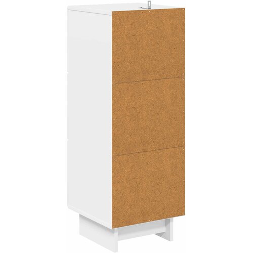  Ormar s ladicama Bijela 33 x 34,5 x 90 cm Konstruirano drvo Slike