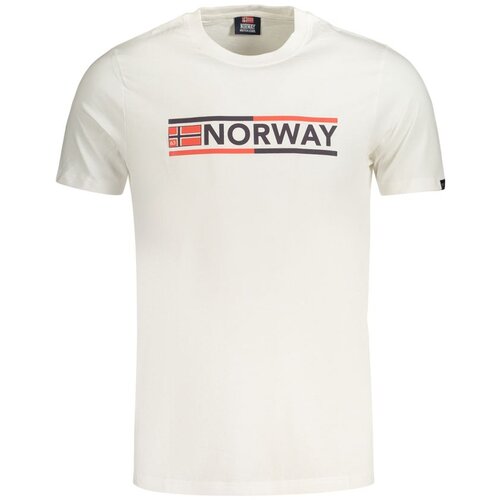 Norway 1963 mu&amp;scaron;ka majica kratkih rukava bijela Slike