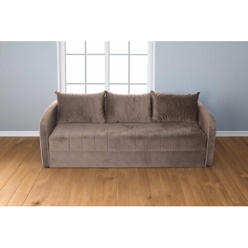 EuroAF Trosed Grof Badem, 195x150 cm, Braon Slike