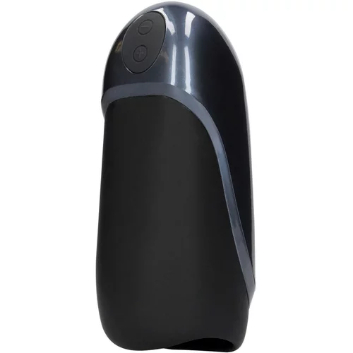 Shots Loveline - Vodoodporen vibracijski masturbator z možnostjo polnjenja (črn)
