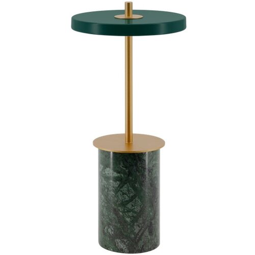 UMAGE Zelena mramorna LED stolna lampa s mogućnosti zatamnjivanja s metalnim sjenilom (visina 25,5 cm) Asteria Move Mini &amp;ndash; Slike