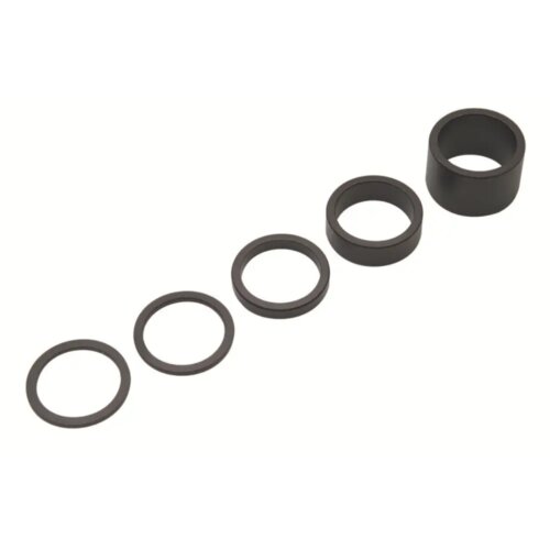  Odstojni Prsten Pro, Set, Alu, 1-1/8" 2Mm-2.5Mm-5Mm-10Mm-20Mm Srebrno Crne (15) Cene