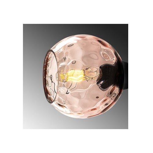 Opviq Stona lampa Benek-15-14553, 36x18x58 cm, IP20, Crno-roza Slike