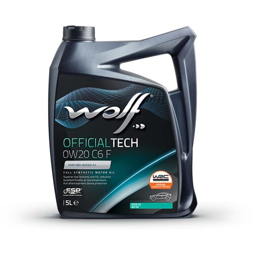 Wolf motorno olje officialtech C6F 5L 0W-20 Cene