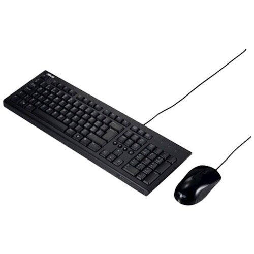  TASTATURA + MI&amp;Scaron; Set ASUS U2000 žična crna, 1000 dpi, 150cm. Slike