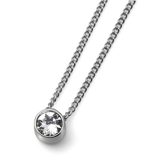 Oliver Weber Ženski Simple Small Crystal Lančić sa swarovski belim kristalnim priveskom Cene