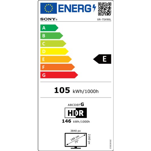 Sony televizor XR75X90LAEP Slike