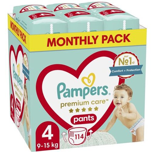 Pampers pelene premium pants msb 4 114kom Cene