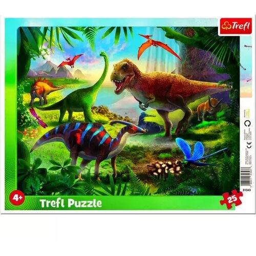 Trefl Dinosauri puzzle set od 25kom - Cijene