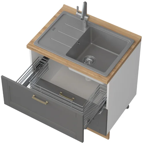 Jela ELEMENT ZA KUHINJU TARA R-80-2MZ ZA SUDOPER (VI�E BOJA)-Grafit mat lak