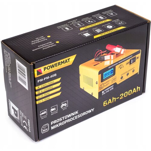  6-12v pametni mikroprocesorski punjač baterija 200ah LCD Slike