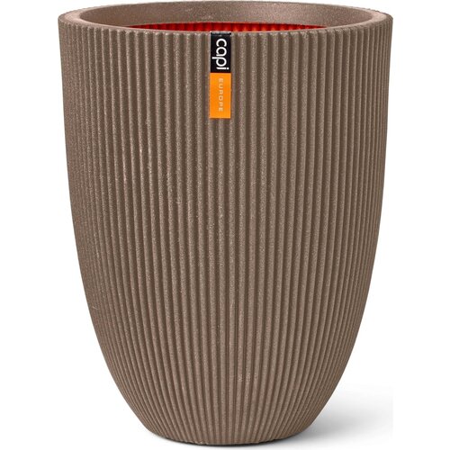  Eleganten cvetlični lonec "Groove" 46x58 cm - taupe Cene
