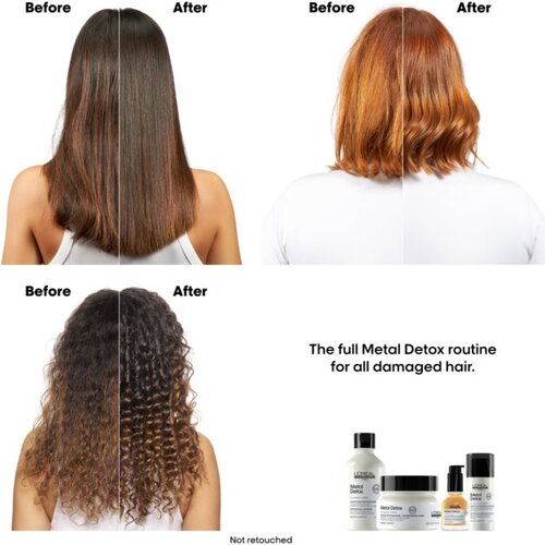 L&amp;acute;Or&amp;eacute;al Paris Serie Expert Metal Detox ugodno pakiranje za po&amp;scaron;kodovane lase Slike