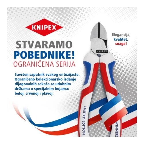 Knipex 70 02 160 S7 Kose sečice 160 mm - Limited Edition ( 70 02 160 S7 ) Slike