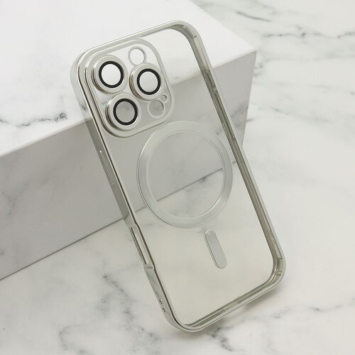  Maska camera protect magsafe za iphone 16 pro/ srebrna Slike