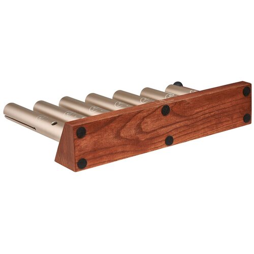 Meinl Sonic Energy 7-delni Wah-Wah Tube Chakra Set, 432 Hz, zlata barva - - Audio-Kondric Slike