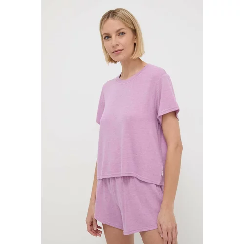 Ugg Pižama ženska, vijolična barva